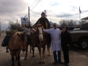 Wendy, Stacey, Sea and ponies