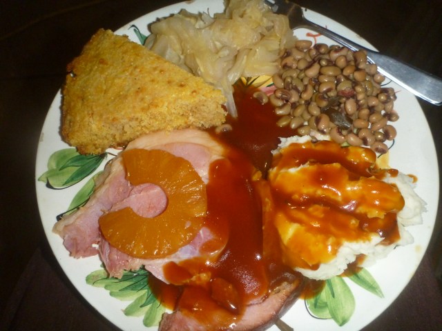 Saint George cooked on New Year's!